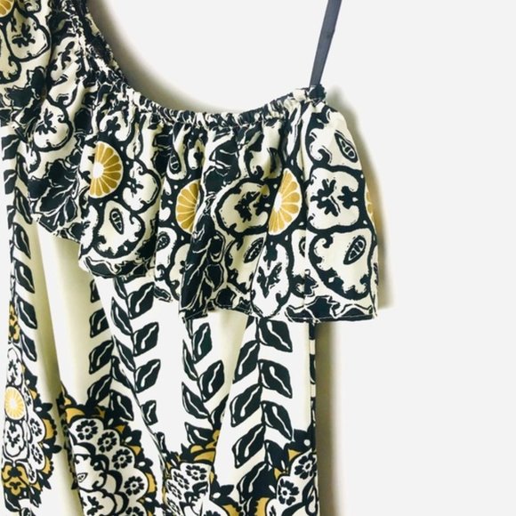 Torrid Ruffle One Shoulder Lightweight Top - Picture 2 of 5